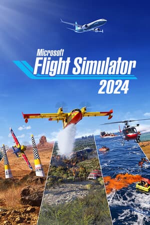 کاور بازی Microsoft Flight Simulator 2024